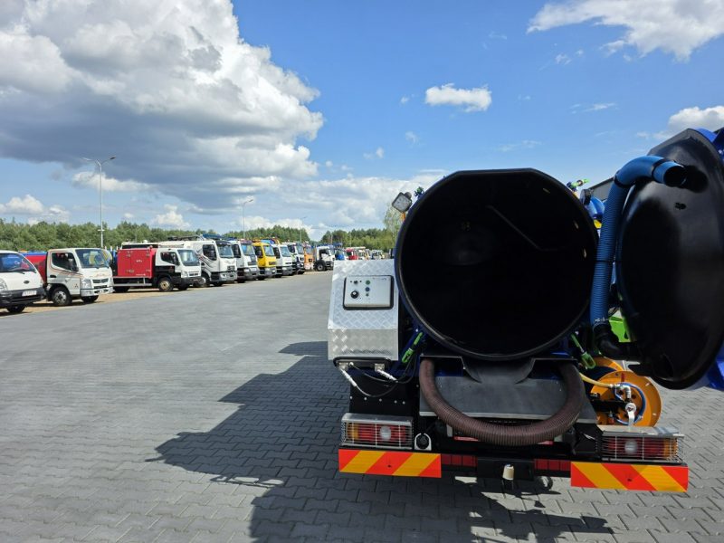 Mitsubishi ROM SMART COMBI WUKO GORĄCA WODA DO CZYSZCZENIA KANAŁÓW WUKO asenizacyjny separator beczka odpady czyszczenie kanalizacja