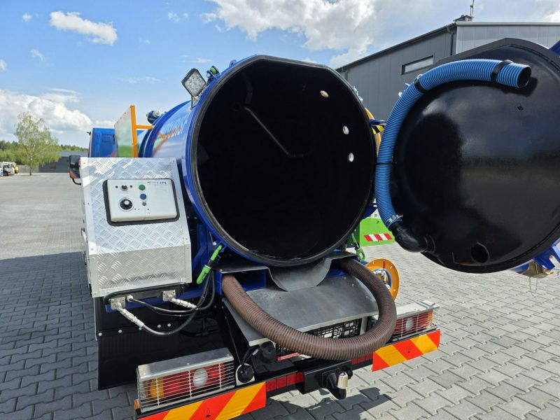 Mitsubishi ROM SMART COMBI WUKO GORĄCA WODA DO CZYSZCZENIA KANAŁÓW WUKO asenizacyjny separator beczka odpady czyszczenie kanalizacja