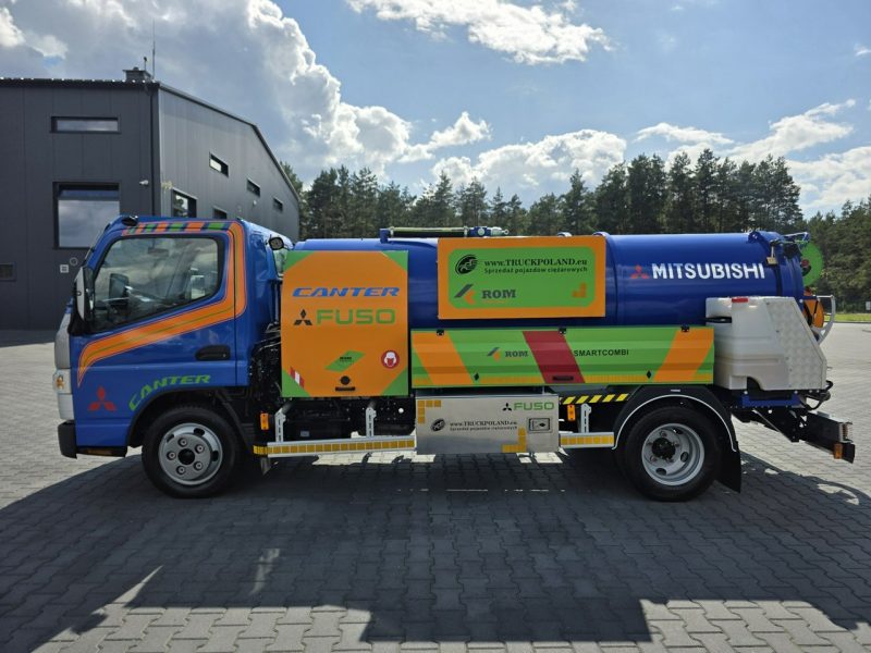 Mitsubishi ROM SMART COMBI WUKO GORĄCA WODA DO CZYSZCZENIA KANAŁÓW WUKO asenizacyjny separator beczka odpady czyszczenie kanalizacja