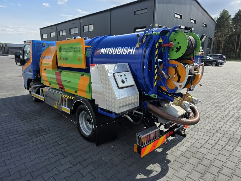 Mitsubishi ROM SMART COMBI WUKO GORĄCA WODA DO CZYSZCZENIA KANAŁÓW WUKO asenizacyjny separator beczka odpady czyszczenie kanalizacja