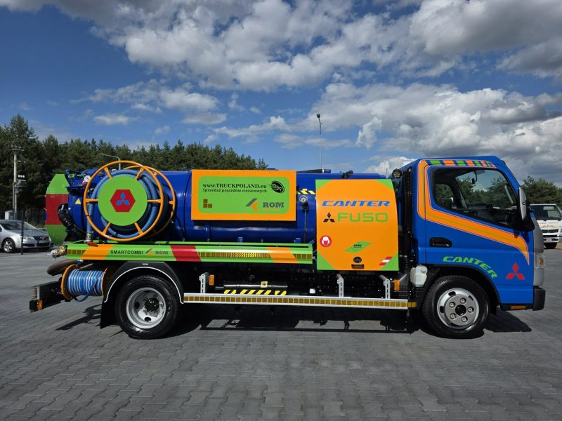 Mitsubishi ROM SMART COMBI WUKO GORĄCA WODA DO CZYSZCZENIA KANAŁÓW WUKO asenizacyjny separator beczka odpady czyszczenie kanalizacja