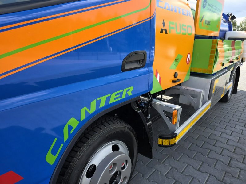 Mitsubishi ROM SMART COMBI WUKO GORĄCA WODA DO CZYSZCZENIA KANAŁÓW WUKO asenizacyjny separator beczka odpady czyszczenie kanalizacja