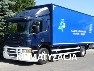 Scania P250 Euro 6 kontener 19 palet winda klapa Scania P 250 Euro 6 kontener 19 palet winda klapa poduszki sprowadzony