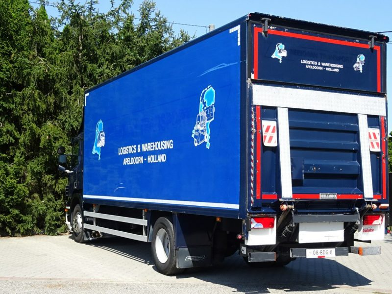 Scania P250 Euro 6 kontener 19 palet winda klapa Scania P 250 Euro 6 kontener 19 palet winda klapa poduszki sprowadzony