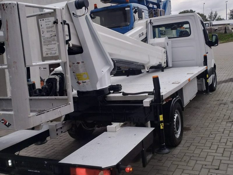 Mercedes Sprinter Zwyżka Podnośnik Koszowy VERSALIFT VTX-240 UDT Wysokość Podnoszenia 24m (Multitel MX 210 250 Versalift VTX 240) P7