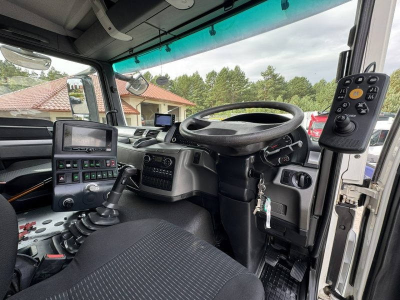 MAN TGS 18.320 E5 BUCHER OPTIFANT 8000 Zamiatarka Uliczna Euro 6 EUROVOIRIE RosRoca Dwustronna mało używana (Brock Schmitd Faun)