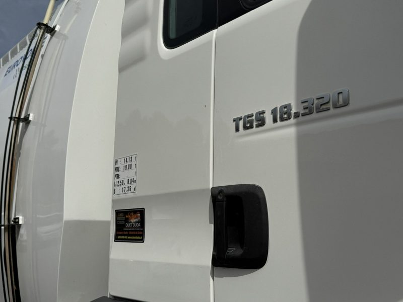 MAN TGS 18.320 E5 BUCHER OPTIFANT 8000 Zamiatarka Uliczna Euro 6 EUROVOIRIE RosRoca Dwustronna mało używana (Brock Schmitd Faun)