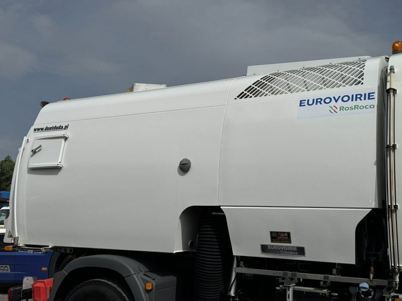 MAN TGS 18.320 E5 BUCHER OPTIFANT 8000 Zamiatarka Uliczna Euro 6 EUROVOIRIE RosRoca Dwustronna mało używana (Brock Schmitd Faun)