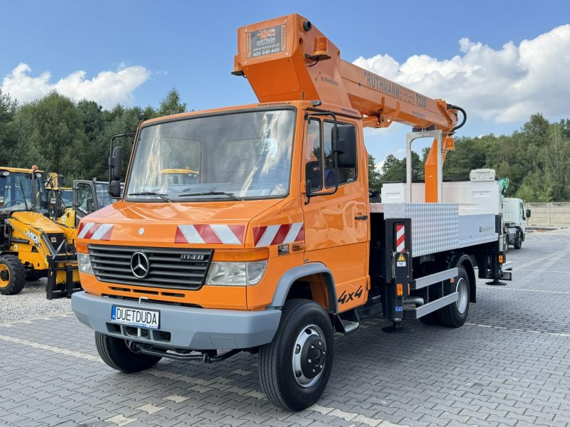 Mercedes Vario 814 D 4x4 Zwyżka RUTHMANN STEIGER T220 Podnośnik Koszowy Zwyżka Wysokość Podnoszenia 22m ZADBANY SPRAWNY (PALFINGER, MAN) P7