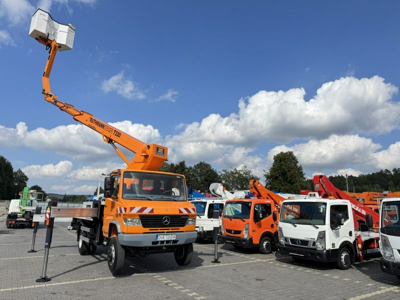 Mercedes Vario 814 D 4x4 Zwyżka RUTHMANN STEIGER T220 Podnośnik Koszowy Zwyżka Wysokość Podnoszenia 22m ZADBANY SPRAWNY (PALFINGER, MAN) P7