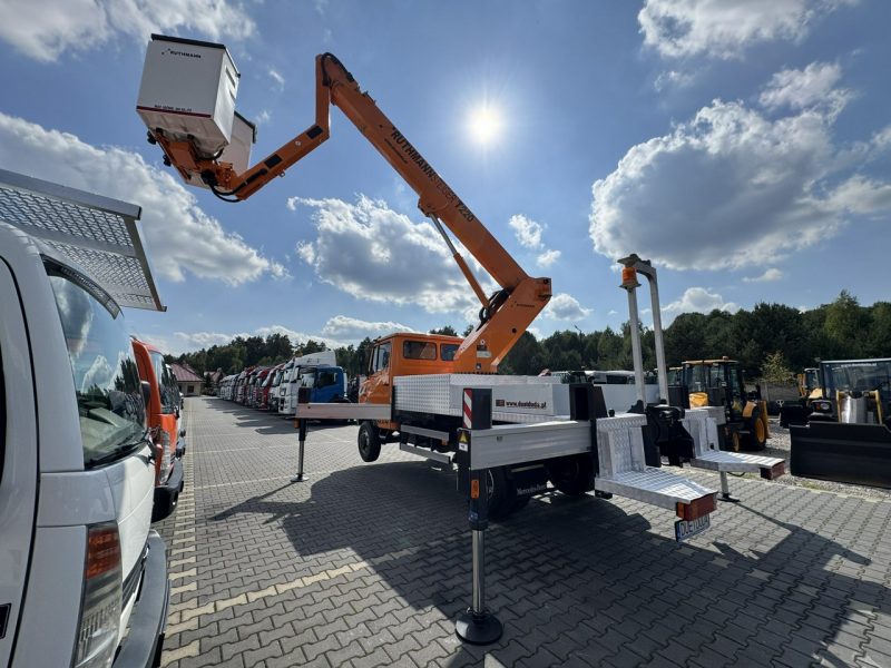 Mercedes Vario 814 D 4x4 Zwyżka RUTHMANN STEIGER T220 Podnośnik Koszowy Zwyżka Wysokość Podnoszenia 22m ZADBANY SPRAWNY (PALFINGER, MAN) P7