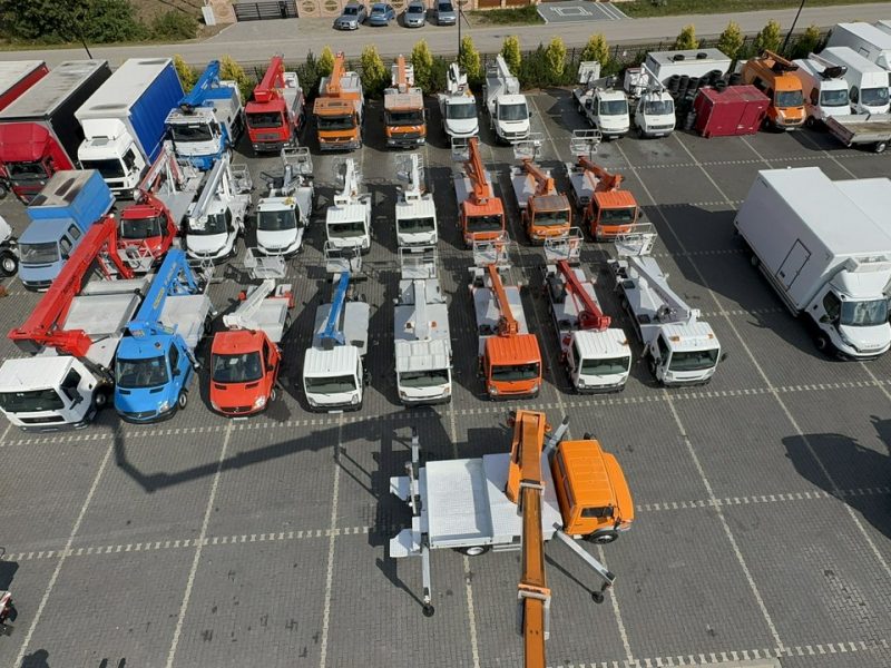 Mercedes Vario 814 D 4x4 Zwyżka RUTHMANN STEIGER T220 Podnośnik Koszowy Zwyżka Wysokość Podnoszenia 22m ZADBANY SPRAWNY (PALFINGER, MAN) P7