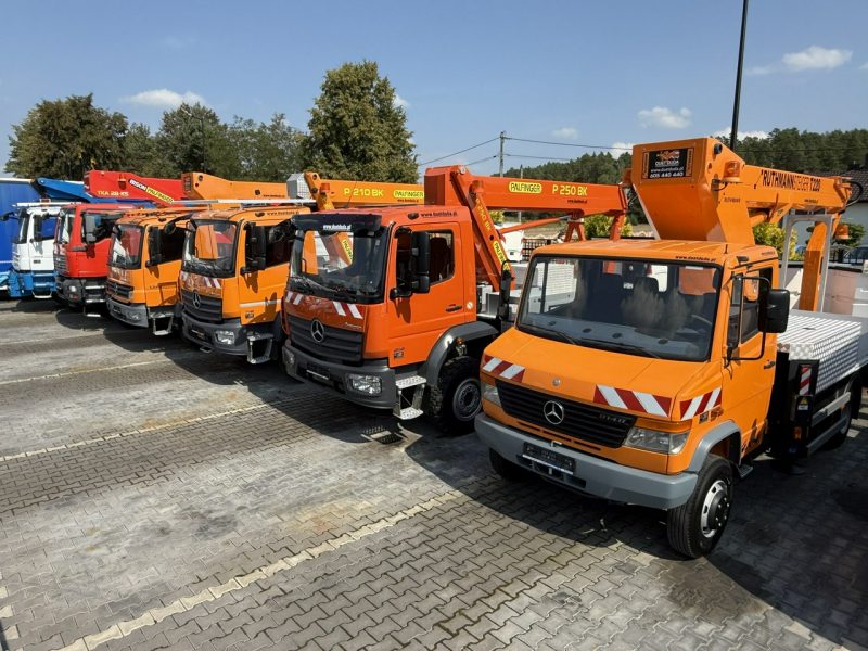 Mercedes Vario 814 D 4x4 Zwyżka RUTHMANN STEIGER T220 Podnośnik Koszowy Zwyżka Wysokość Podnoszenia 22m ZADBANY SPRAWNY (PALFINGER, MAN) P7