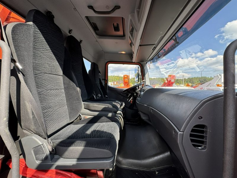 Mercedes Atego 818 E6 4x4 Zwyżka PALFINGER P250 BK Podnośnik Koszowy Zwyżka Wysokość Podnoszenia 25m Jak Nowy (RUTHMANN Wumag MAN) P7
