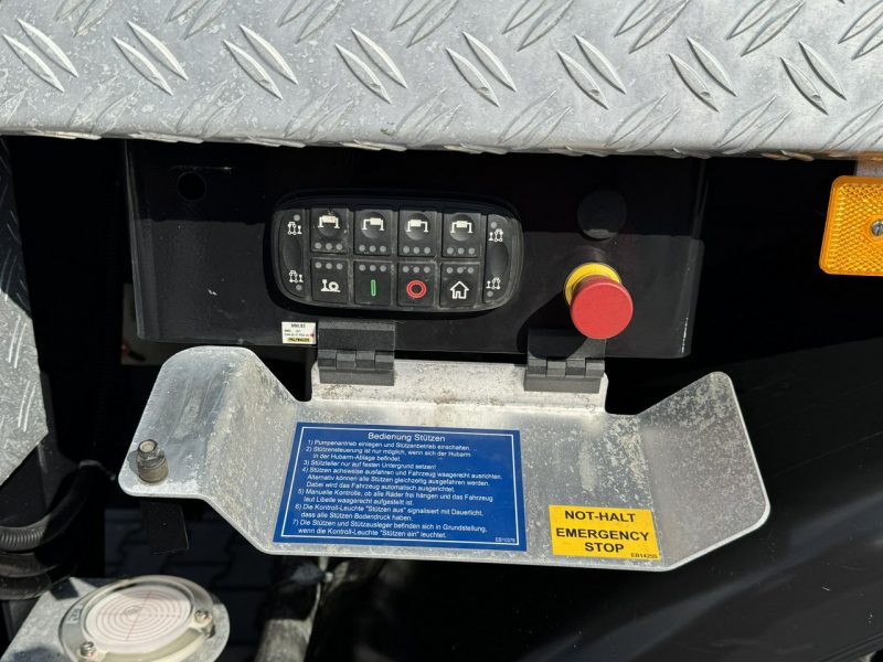 Mercedes Atego 818 E6 4x4 Zwyżka PALFINGER P250 BK Podnośnik Koszowy Zwyżka Wysokość Podnoszenia 25m Jak Nowy (RUTHMANN Wumag MAN) P7