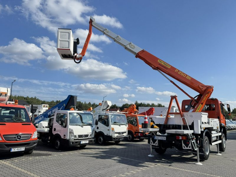 Mercedes Atego 818 E6 4x4 Zwyżka PALFINGER P250 BK Podnośnik Koszowy Zwyżka Wysokość Podnoszenia 25m Jak Nowy (RUTHMANN Wumag MAN) P7