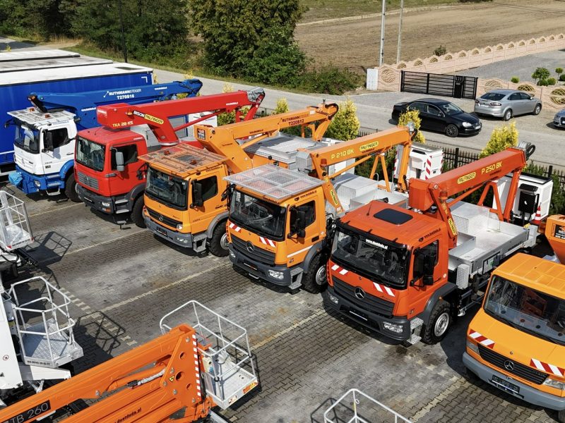 Mercedes Atego 818 E6 4x4 Zwyżka PALFINGER P250 BK Podnośnik Koszowy Zwyżka Wysokość Podnoszenia 25m Jak Nowy (RUTHMANN Wumag MAN) P7