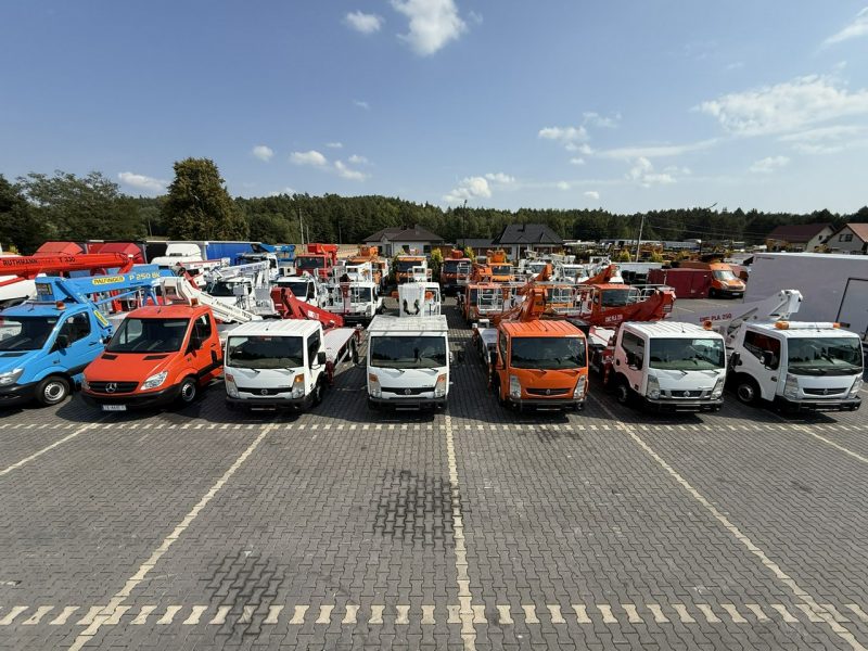 Mercedes Atego 818 E6 4x4 Zwyżka PALFINGER P250 BK Podnośnik Koszowy Zwyżka Wysokość Podnoszenia 25m Jak Nowy (RUTHMANN Wumag MAN) P7
