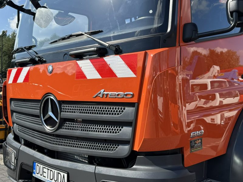 Mercedes Atego 818 E6 4x4 Zwyżka PALFINGER P250 BK Podnośnik Koszowy Zwyżka Wysokość Podnoszenia 25m Jak Nowy (RUTHMANN Wumag MAN) P7