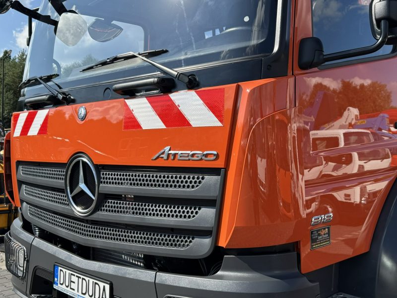 Mercedes Atego 818 E6 4x4 Zwyżka PALFINGER P250 BK Podnośnik Koszowy Zwyżka Wysokość Podnoszenia 25m Jak Nowy (RUTHMANN Wumag MAN) P7