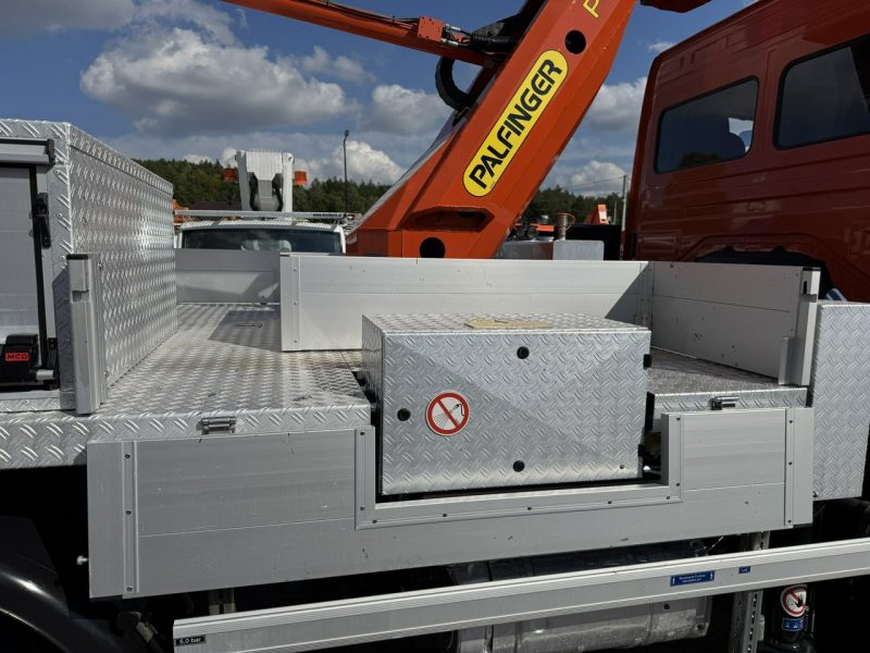 Mercedes Atego 818 E6 4x4 Zwyżka PALFINGER P250 BK Podnośnik Koszowy Zwyżka Wysokość Podnoszenia 25m Jak Nowy (RUTHMANN Wumag MAN) P7