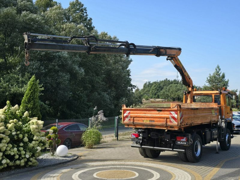 MAN 18.280 4x4 MAN 18.280 4x4 / Wywrotka MEILLER + HDS Palfinger PK10501