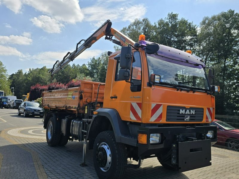 MAN 18.280 4x4 MAN 18.280 4x4 / Wywrotka MEILLER + HDS Palfinger PK10501