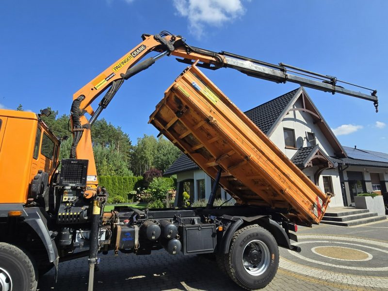 MAN 18.280 4x4 MAN 18.280 4x4 / Wywrotka MEILLER + HDS Palfinger PK10501