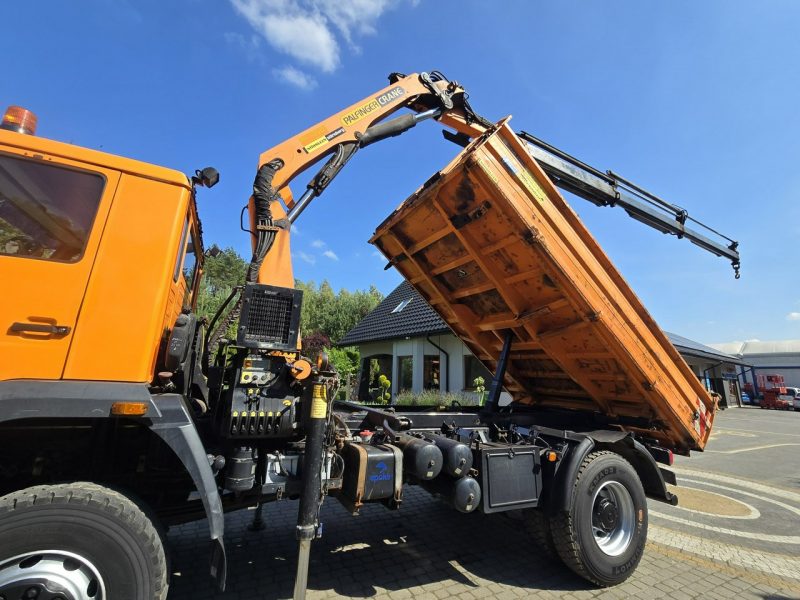 MAN 18.280 4x4 MAN 18.280 4x4 / Wywrotka MEILLER + HDS Palfinger PK10501