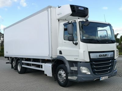 DAF CF 370 Chłodnia 3 Osiowa Winda Manual Niski Przebieg! Salon Polska! Jeden Właściciel! Euro 6! 6x2!
