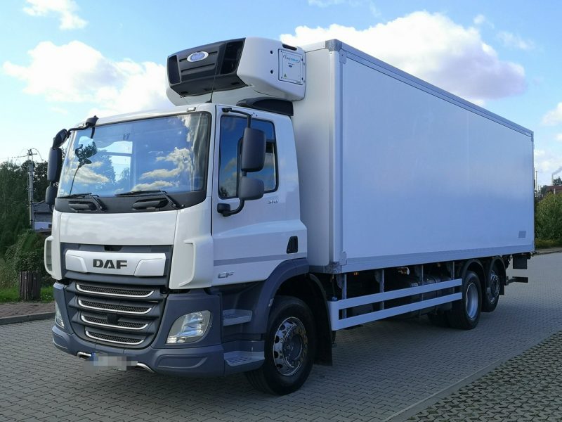 DAF CF 370 Chłodnia 3 Osiowa Winda Manual Niski Przebieg! Salon Polska! Jeden Właściciel! Euro 6! 6x2!