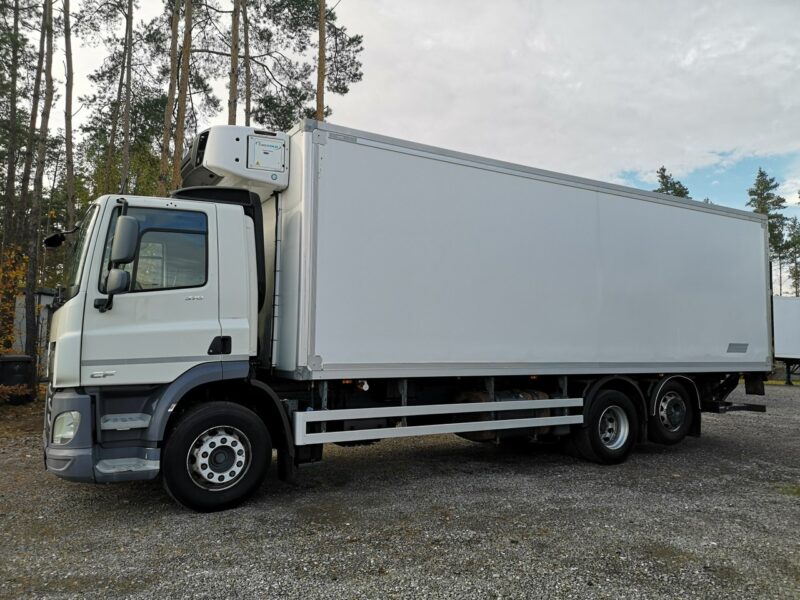 DAF CF 370 Chłodnia 3 Osiowa Winda Manual Niski Przebieg! Salon Polska! Jeden Właściciel! Euro 6! 6x2!