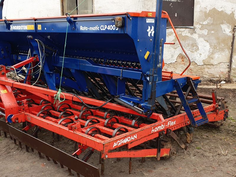 Agregat uprawowo-siewny NORDSTEN Roto-matic CLP400S