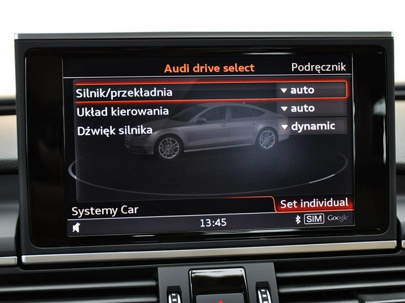 Audi A7 3.0TDI 320KM Quattro Tiprtonic Webasto Alu 19" ASO 4G8 (2010-2017)