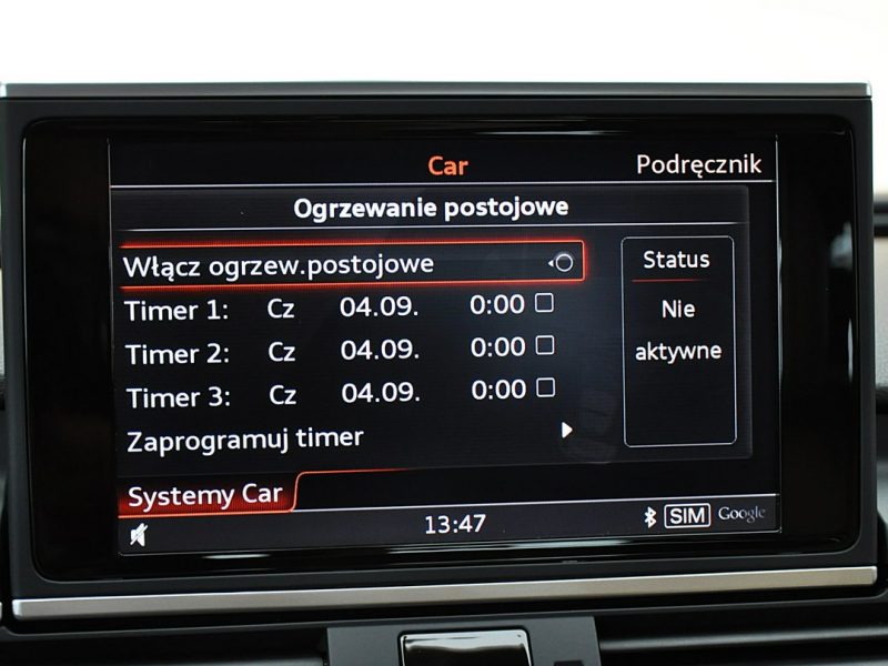 Audi A7 3.0TDI 320KM Quattro Tiprtonic Webasto Alu 19" ASO 4G8 (2010-2017)