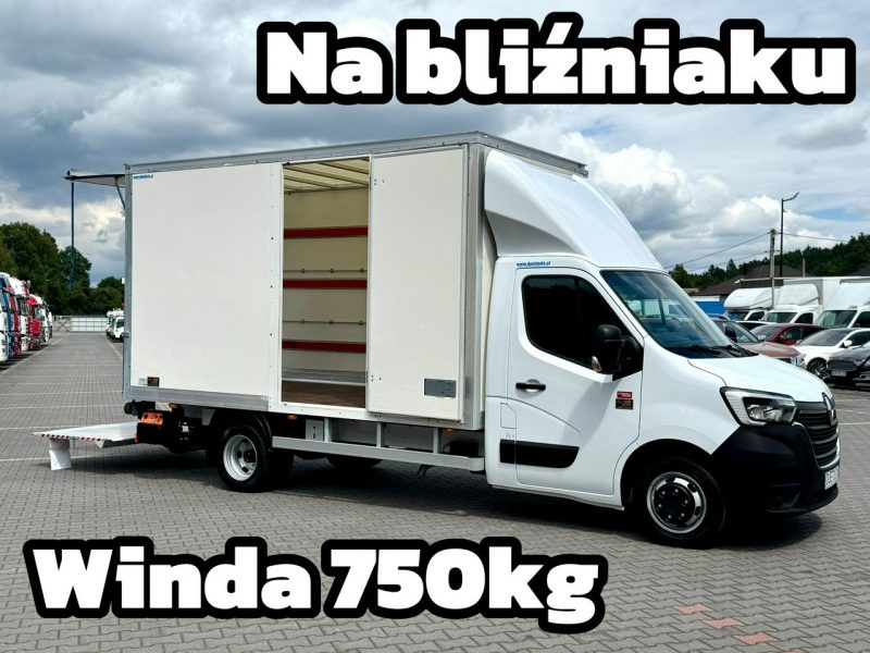 Renault Master 2.3 / 145KM Koła Bliźniacze Kontener Winda Mascott Iveco na Bliżniaku