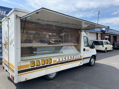 Fiat Ducato Autosklep pieczywa Sklep Gastronomiczny Food Truck Foodtruck bar 2006