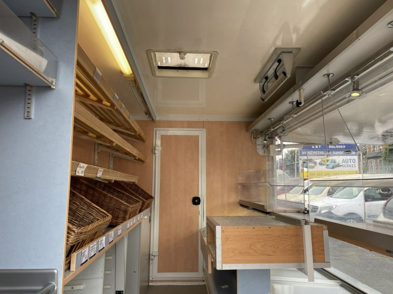 Fiat Ducato Autosklep pieczywa Sklep Gastronomiczny Food Truck Foodtruck bar 2006