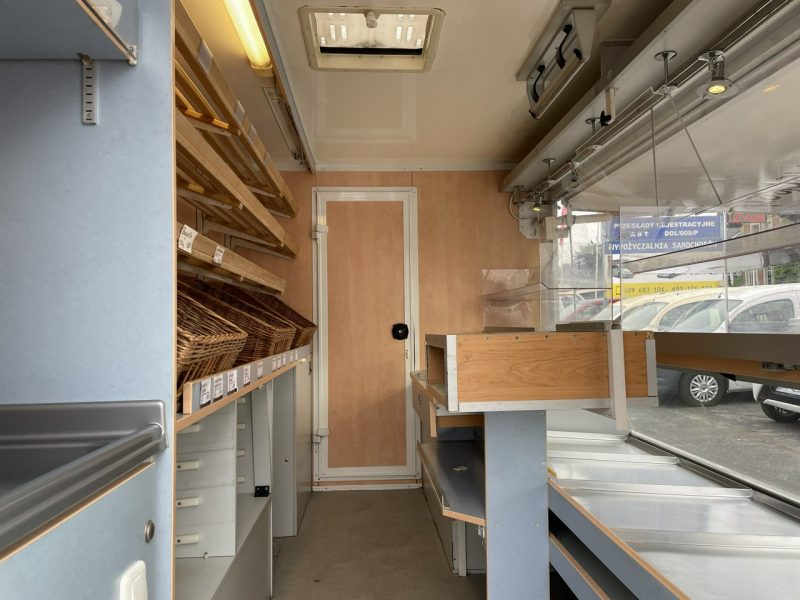 Fiat Ducato Autosklep pieczywa Sklep Gastronomiczny Food Truck Foodtruck bar 2006