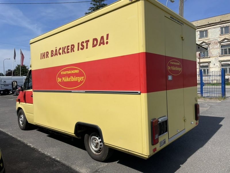 Mercedes Sprinter Autosklep piec Sklep Gastronomiczny Food Truck Foodtruck bar BORCO2006