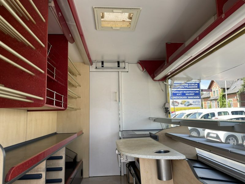 Mercedes Sprinter Autosklep piec Sklep Gastronomiczny Food Truck Foodtruck bar BORCO2006
