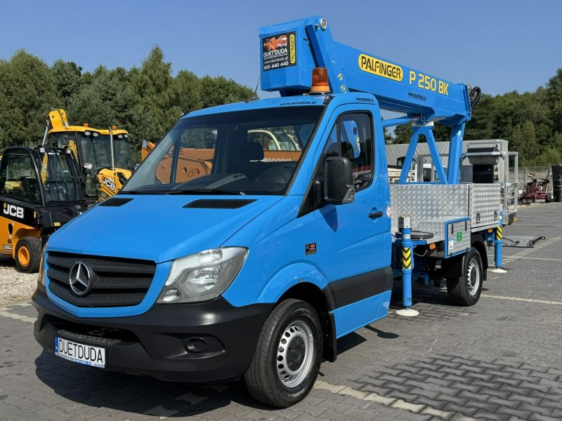 Mercedes Sprinter Podnośnik Koszowy 25m Palfinger P 250 BK Zwyżka Ruthmann Wumag GSR P7