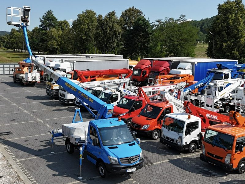Mercedes Sprinter Podnośnik Koszowy 25m Palfinger P 250 BK Zwyżka Ruthmann Wumag GSR P7