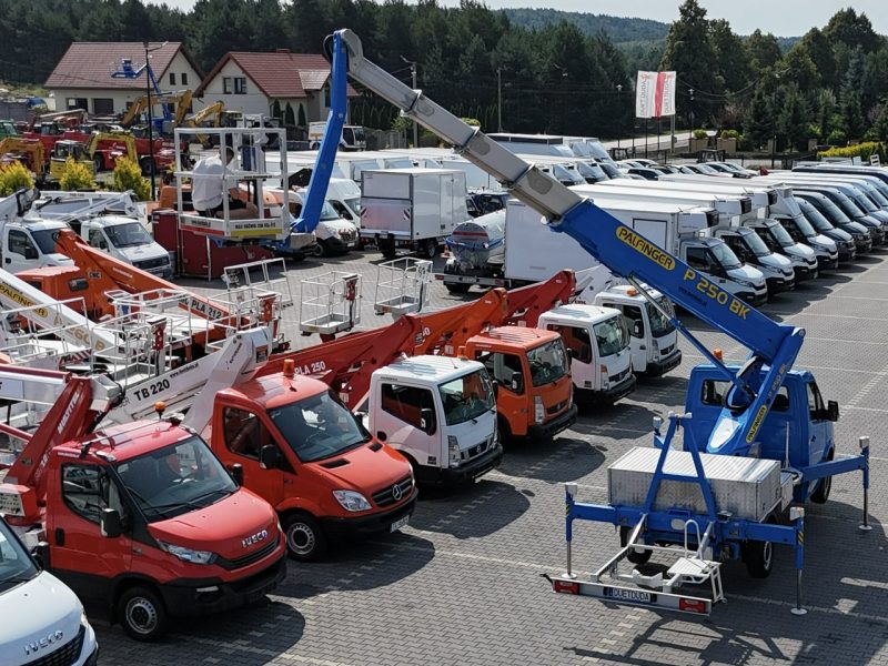 Mercedes Sprinter Podnośnik Koszowy 25m Palfinger P 250 BK Zwyżka Ruthmann Wumag GSR P7