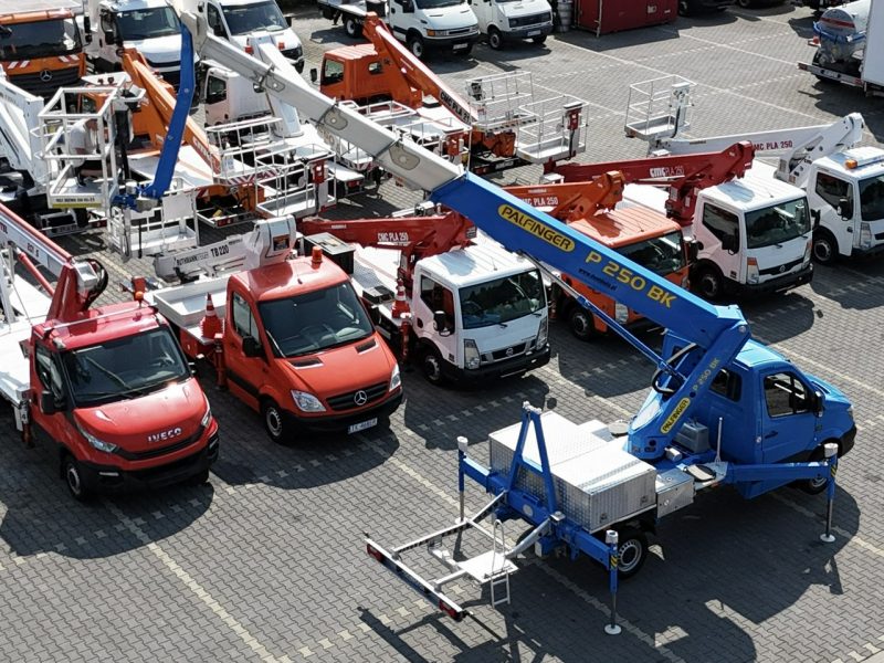Mercedes Sprinter Podnośnik Koszowy 25m Palfinger P 250 BK Zwyżka Ruthmann Wumag GSR P7