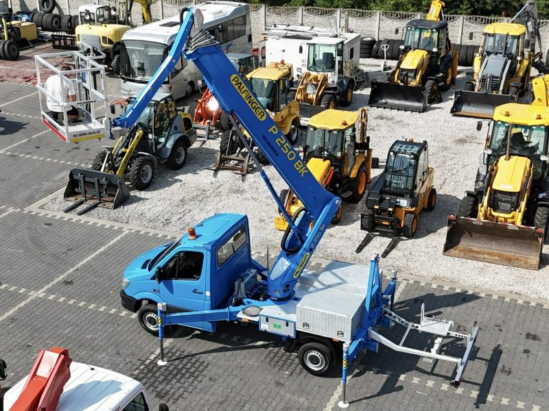 Mercedes Sprinter Podnośnik Koszowy 25m Palfinger P 250 BK Zwyżka Ruthmann Wumag GSR P7