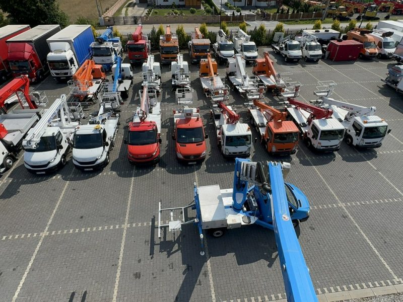 Mercedes Sprinter Podnośnik Koszowy 25m Palfinger P 250 BK Zwyżka Ruthmann Wumag GSR P7