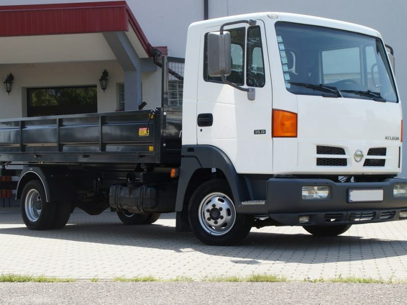 Nissan Atleon ATLEON 130 * 3.0 * 130KM * DMC 3.5T * KAT.B * KIPPER * WYWROTKA Klima