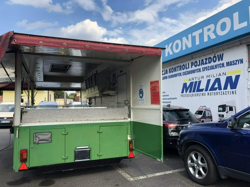 Inna inny Autosklep Gastronomicznay Foodtruck sklep Food truck Gril imbis Borco