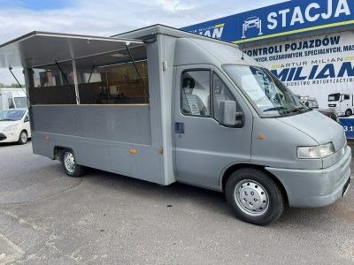 Fiat Ducato Autosklep Gastronomiczny food truck foodtruck sklep W-zasil DMC 3500